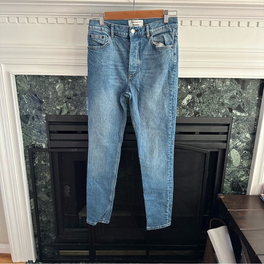 Reformation Serena High Skinny Jeans, Maya wash, size 26